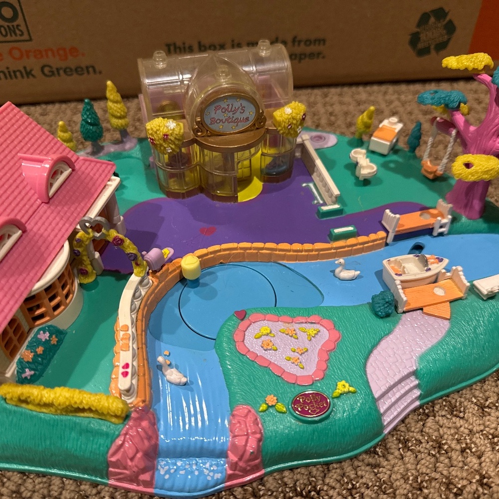 Polly pocket Magical Moving pollyville Boutique Vintage 1996